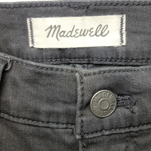 Madewell Black Cali Demi-Boot Jeans Size 26 - Picture 5 of 8